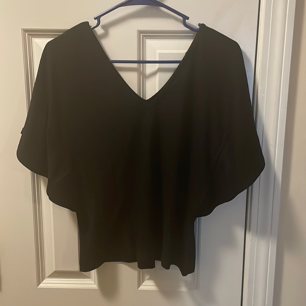 Black crop top